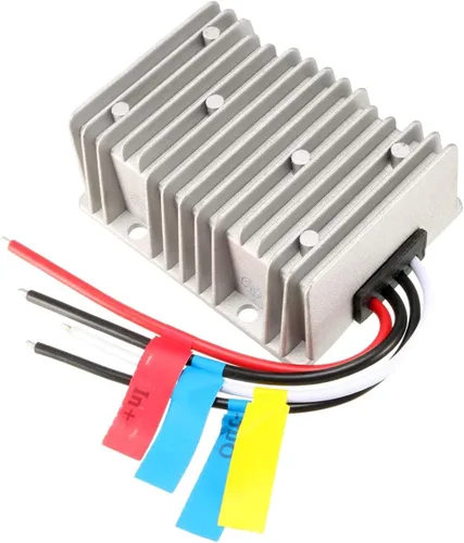 Miniatura 6 de Regulador convertidor de CC a CC, transformador de conversión de potencia impermeable, [para camiones, autos y barcos] – CC 12 V escalonado a CC 19