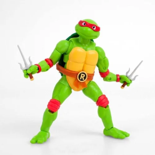 Miniatura 2 de Loyal Subjects - Figura de acción de Raphael 5 de las Tortugas Ninja Mutantes Adolescentes de BST AXN (red)