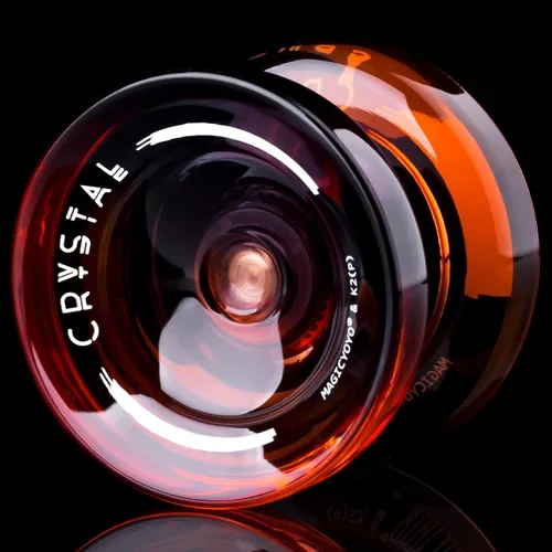 Miniatura 7 de MAGICYOYO K2 Cristal Profesional Yoyo Sensible para Niños Principiantes Extra Yoyo No Sensible Rodamiento Pro Yoyo de Plástico Truco para Adultos+12