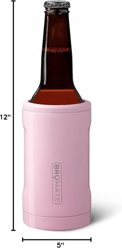 Miniatura 5 de BrüMate Hopsulator Bott'l Enfriador de Botellas Aislado para Botellas de Vidrio Estándar de 12oz Soporte de Bebidas de Botellas de Vidrio de Acero