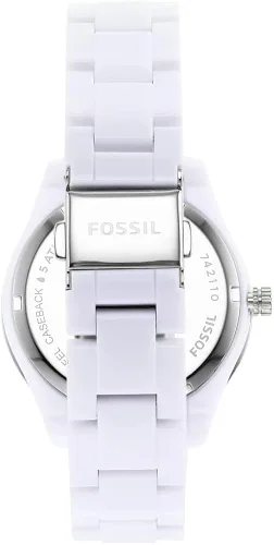 Miniatura 3 de Fossil Stella Quartz - Reloj cronógrafo de acero inoxidable para mujer
