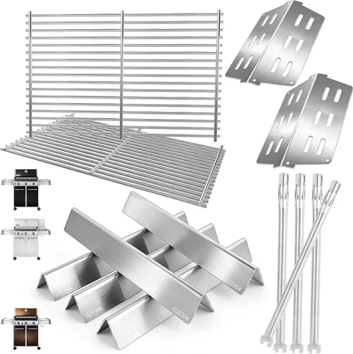 Miniatura 11 de Kit de Piezas de Parrilla para Weber Genesis 300 310 330 Piezas de Parrilla para Weber Genesis E330 E310 S310 S330 EP330 EP310 S320 E320 Piezas
