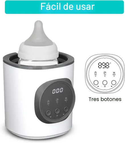 Miniatura 4 de Vaundra Calentador rápido de biberones para leche materna y fórmula 120V