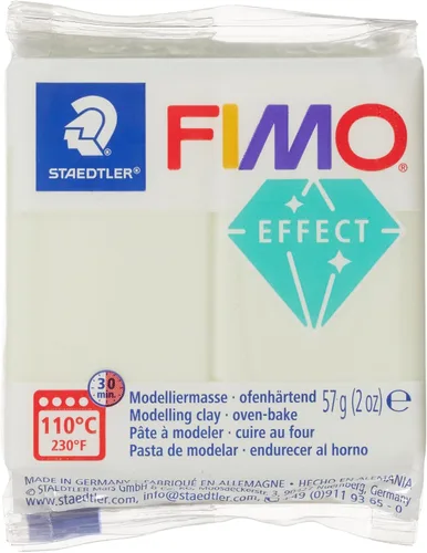 Miniatura 40 de Staedtler FIMO 8020-42 - Arcilla de polímero suave para hornear, para joyería, escultura, manualidades, mandarina