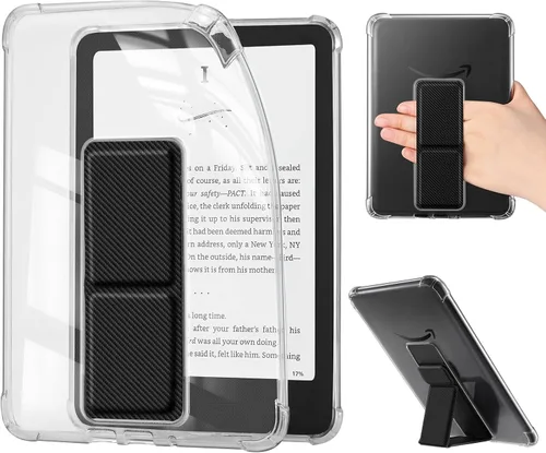 Miniatura 10 de iDLEHANDS Funda magnética transparente para Kindle Paperwhite de 7" de 12ª generación 2024 y Kindle Colorsoft - con AirBag compatible con iPhone