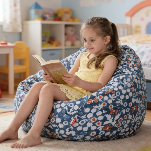 Miniatura 10 de YuppieLife Funda para puf de almacenamiento de animales para niños