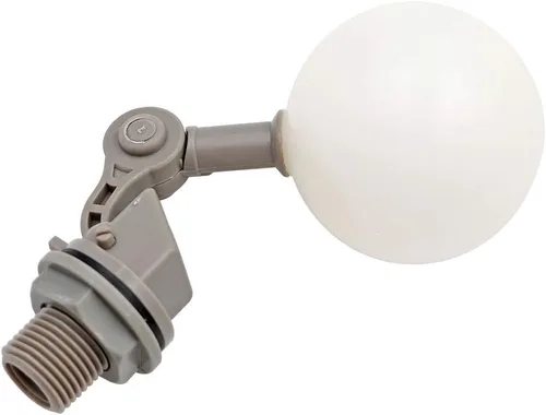 Miniatura 7 de Válvula de flotador de 1/2 o 3/4 con brazo ajustable llenado automático para fuentes de tanque de agua de ganado (1/2 pulgada)