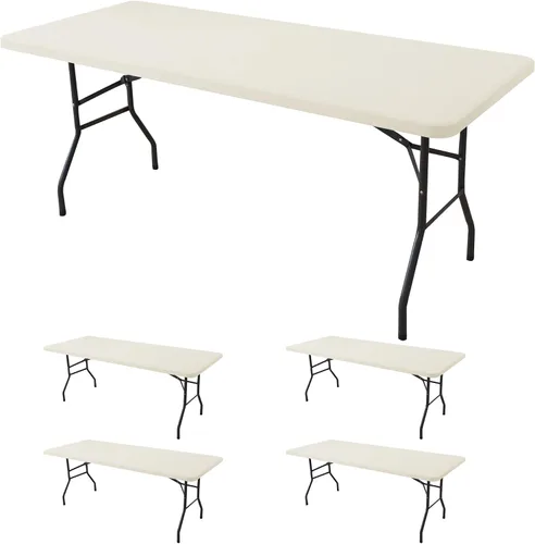 Miniatura 29 de Mantel de elastano para mesas rectangulares de 6 pies, paquete de 4 unidades, color azul aguamarina, para picnic al aire libre, manteles elásticos