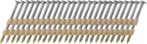 Metabo HPT Clavos para enmarcar | 2 pulgadas x .113 | 21 grados | cabeza redonda completa | vástago de anillo | galvanizado por inmersión en