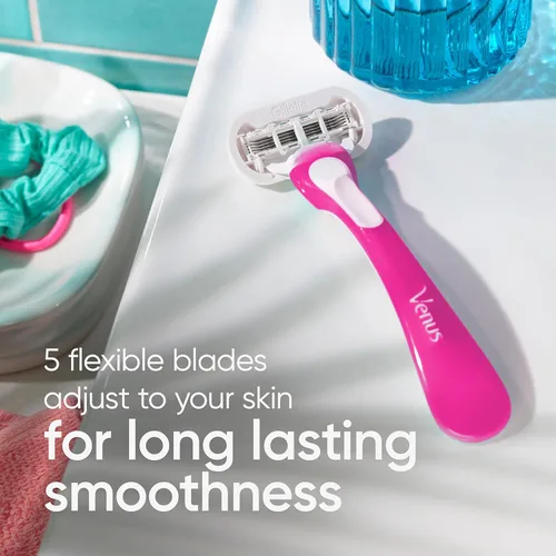 Miniatura 3 de Gillette Venus Maquinillas de afeitar desechables verdes extra suaves para mujer, 2