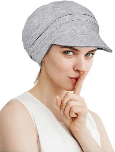 Miniatura 2 de Alnorm Gorra de béisbol de gran tamaño de viscosa transpirable súper suave para mujer