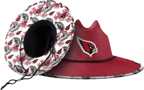 Miniatura 80 de FOCO - Sombrero de paja con logotipo de equipo universitario de NCAA y estampado floral para hombre TEAM LOGO