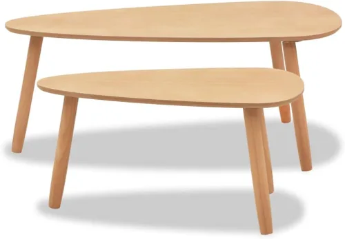 Miniatura 5 de Mesa de centro de estilo moderno, mesa de sala de estar, mesa de sofá, mesa de cóctel, mesa auxiliar, para sala de estar, recepción, oficina