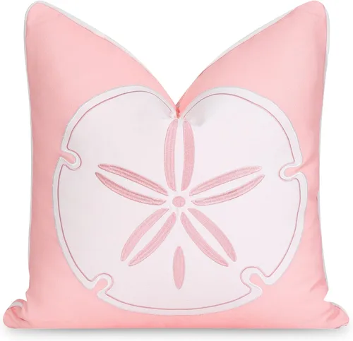Miniatura 7 de Hofdeco Premium Funda de almohada lumbar para interiores y exteriores, 12 x 20 pulgadas, repelente al agua para patio trasero, sofá, bloque