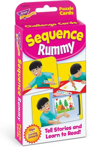 Miniatura 5 de Tarjetas de desafío de secuencia Rummy