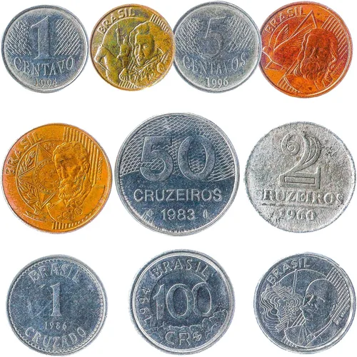 Miniatura 47 de Malta 10 Monedas Mixtas Moneda Maltesa Mils Céntimos Desde 1972