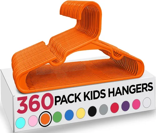 Miniatura 67 de Utopia Home Paquete de 20 Perchas para Niños - Perchas de Plástico para Bebé de 11.5 Pulgadas para Armario - Perchas para Niños para Ropa y Percha