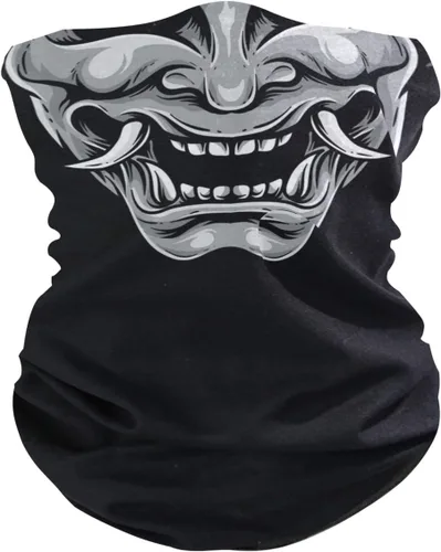 Máscara facial pasamontañas medio bandana cuello polaina sol polvo protección contra el viento diadema sin costuras para mujeres hombres equitación