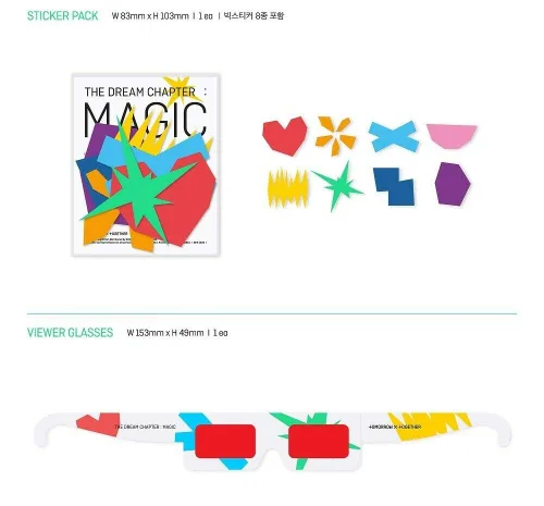 Miniatura 6 de K-POP MAÑANA X JUNTOS TXT EL CAPÍTULO DEL SUEÑO: MAGIC Sanctuary Ver. 100p Photobook+2p Photocard+Estudiante ID Pad+8ea Paquete de Pegatinas+Visor