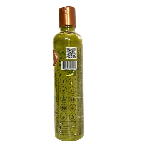 Miniatura 2 de Ritual Botanico Tratamiento Natural Intensivo Plex con Banana, Aguacate y Argán, Sin Dimeticona ni silicio 13.5 fl oz., verde