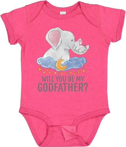Miniatura 10 de inktastic Body de bebé Will You Be My Godfather