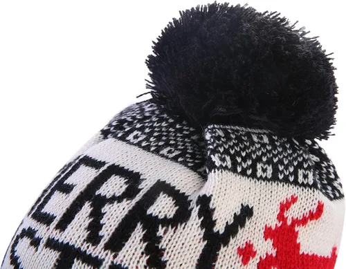 Miniatura 5 de Gorro de punto grueso suave y cálido para mujer y hombre, para otoño e invierno