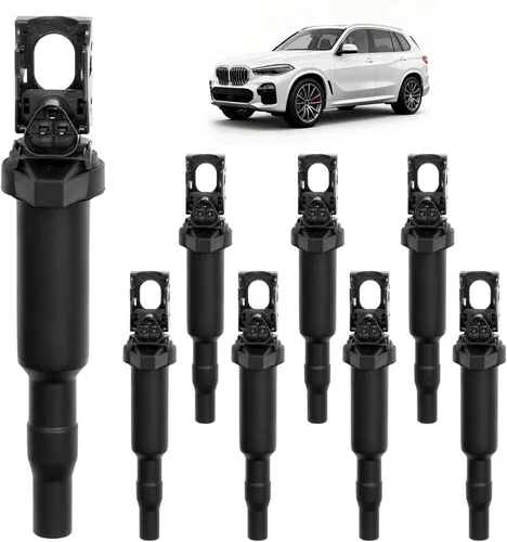 Paquetes de Bobina de Encendido HQPASFY, Compatible con BMW 2002-2018 750li/550i/650i/750i, X5/X6, 545i/645ci/745i/745li, Alpina B6/B7/M5/M6 4.4L