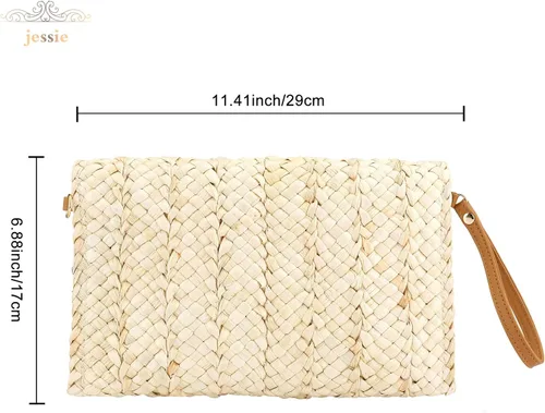 Miniatura 3 de Bolso de playa de verano para mujer, bolso de mano con asa superior, bolso de viaje de gran capacidad, bolso de mano tejido a mano, bolso grande