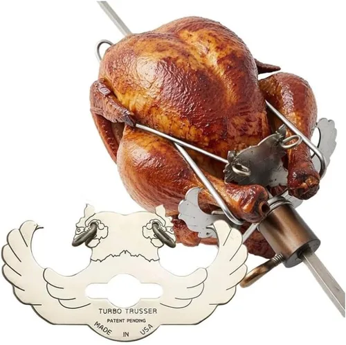 Miniatura 5 de para pavo I Visto en Shark Tank I Cocina uniformemente para carne más jugosa I De acero inoxidable y apto para lavavajillas I Fácil para horno