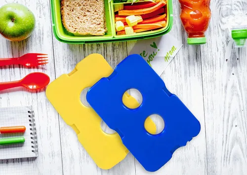 Miniatura 5 de Healthy Packers Paquetes de hielo para loncheras y enfriadores – Paquete fresco original Paquete de hielo reutilizable delgado y duradero