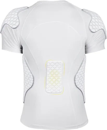 Miniatura 3 de Protector de costilla de fútbol Protector de pecho acolchado para béisbol fútbol baloncesto Blanco