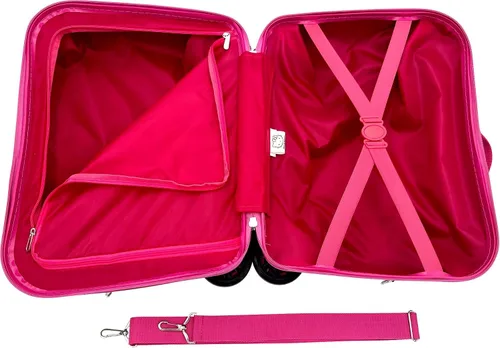 Miniatura 6 de Fast Forward Maleta de 18 "para niñosequipaje de mano con ruedas para niños pequeños de remolque, Varios colores, Hello Kitty