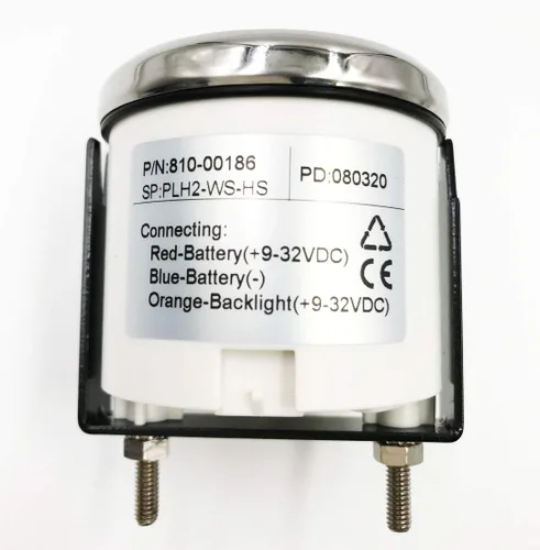 Miniatura 3 de Samdo Medidor de Horas Impermeable de 52mm 2" 9-32V con Retroiluminación para Barco Marino