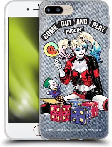 Miniatura 9 de Head Case Designs Funda de gel suave con licencia oficial de Batman DC Comics Love Hate Joker Harley Quinn Graphics [protección de grado militar]