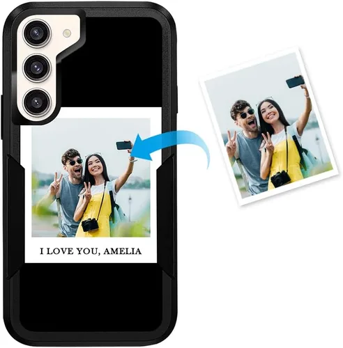 Miniatura 148 de Funda protectora personalizada para Samsung Galaxy S22 Ultra 5G (versión 2022), funda protectora de doble capa resistente con múltiples fotos, a