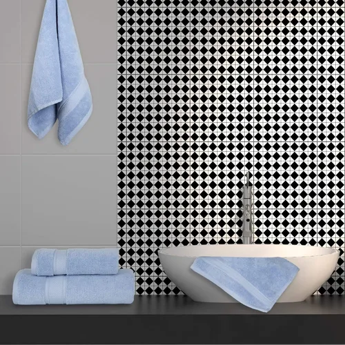 Miniatura 6 de NOVA Luxury Linen - Juego de toallas turcas de calidad hotelera para baño (juego de 6 piezas de toallas, azul cielo)