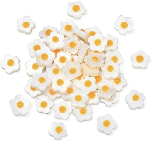 Miniatura 19 de LiQunSweet 10 cuentas de corazón dulce de concha de abulón natural para hacer aretes, pulseras, collares, joyas