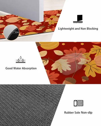 Miniatura 3 de Tapete de baño para bañera, antideslizante, de secado rápido y absorbente, de tierra de diatomeas, para fregadero de cocina, lavable, diseño