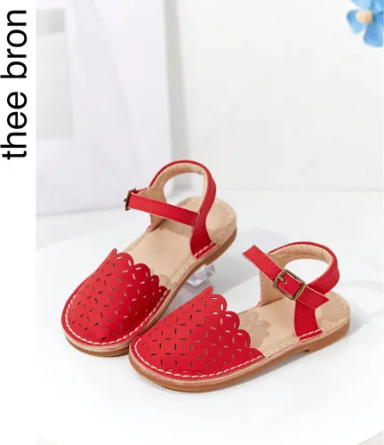 Miniatura 219 de THEE BRON Sandalias cómodas para niñas, zapatos para niños, sandalias rellenas