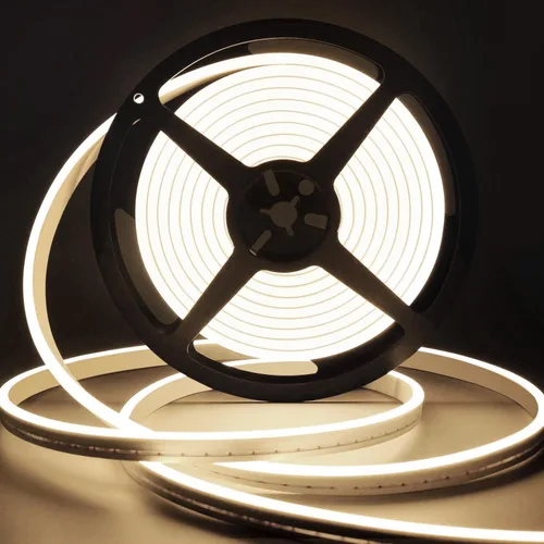 Miniatura 15 de Lamomo - Tira de luces LED RGB de neón, 16.4 pies de luces de cuerda LED de neón con control remoto por aplicación, sincronización de música