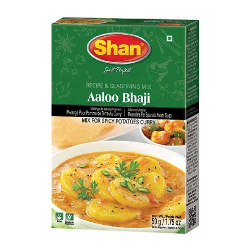 Miniatura 165 de Shan Korma Recipe and Seasoning Mix 1.76 oz (50g) - Spice Powder for Traditional Meat in Yogurt Sauce - Suitable for Vegetarians - Airtight Bag in a