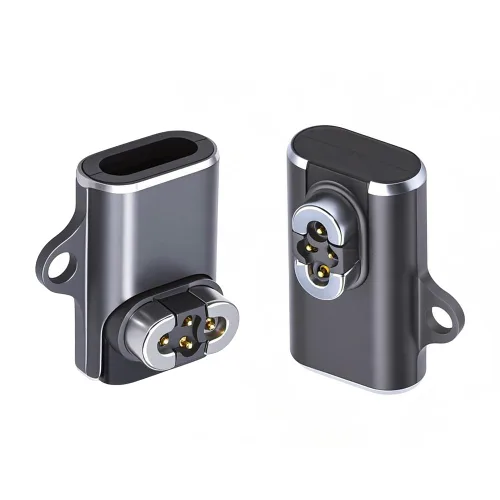Miniatura 10 de 6 unids/set USB-C hembra a 2 pines DC 5 V potencia carga adater para cortadora de pelo eléctrica barba recortadoras afeitadoras instrumentos