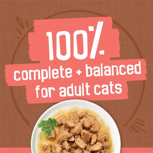 Miniatura 6 de Purina Friskies - Alimento húmedo extra en salsa para gatos, paquete variado de 24 unidades (con pollo, pavo, salmón, carne de res) (paquete de 24)