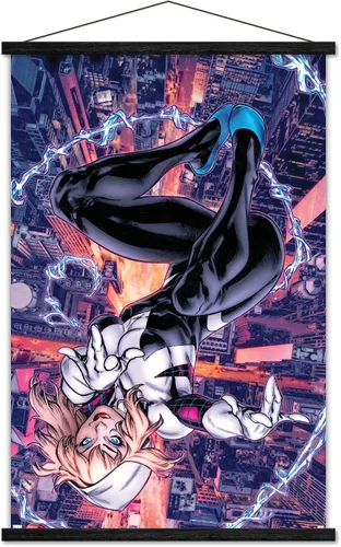 Miniatura 6 de Trends International Póster de pared de Marvel Comics Ghost Spider #1, 14.725 x 22.375 pulgadas, versión premium sin marco