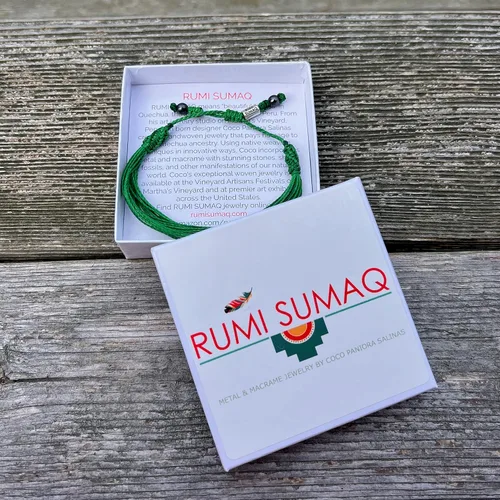 Miniatura 38 de Rumi Sumaq Pulsera de concientización para hombres, mujeres y niños – Pulsera de apoyo tejida ajustable anudada a mano – Pulsera de conciencia sutil