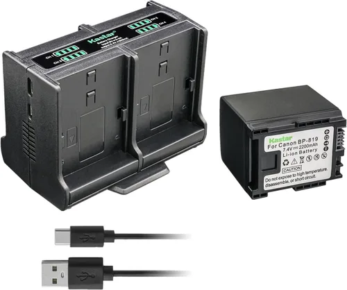Miniatura 11 de Kastar Cargador de batería cuádruple compatible con Canon VIXIA HF G20 HFG20, VIXIA HF G30 HFG30, VIXIA HF M30 HFM30, VIXIA HF M31 HFM31, VIXIA HF