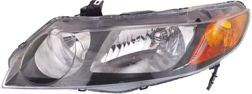 Miniatura 2 de Garage-Pro Faro delantero lateral del conductor y del pasajero para Honda Civic 2006-2008 Sedan halógeno compatible con DX, DX-G, EX, GX, LX, MUGEN