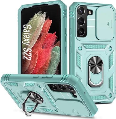 Miniatura 40 de Funda para Galaxy S22 Ultra, a prueba de golpes, resistente a los impactos con lente deslizante Funda protectora para Samsung Galaxy S22 Ultra 4G/5G