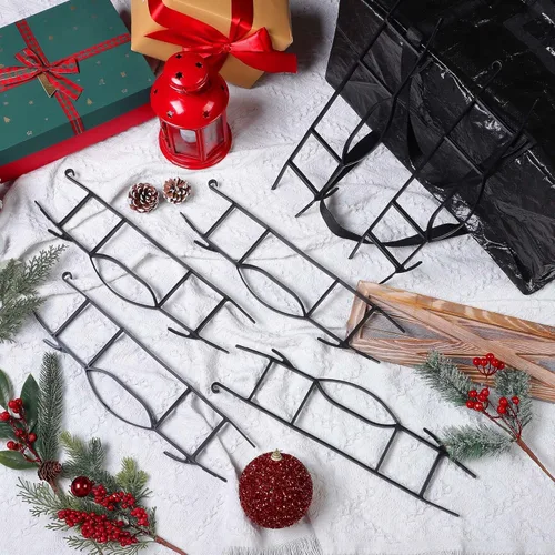 Miniatura 4 de RUODON Paquete de 12 soportes de almacenamiento de luces de Navidad con bolsa de almacenamiento, cuerda colgante, organizador de cuerda para colgar