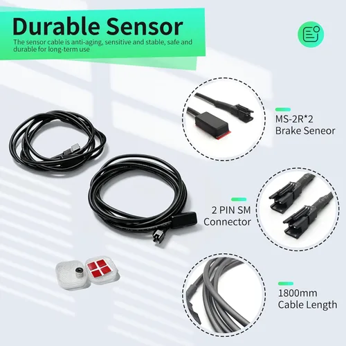 Miniatura 3 de E-Bike MS-BK-2R Sensor de corte de freno SM/Conector impermeable Bicicleta eléctrica Corte de bicicleta eléctrica Sensor de freno hidráulico